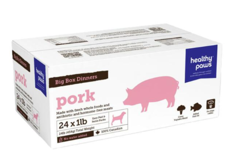 Healthy Paws Big Box Dinner Pork