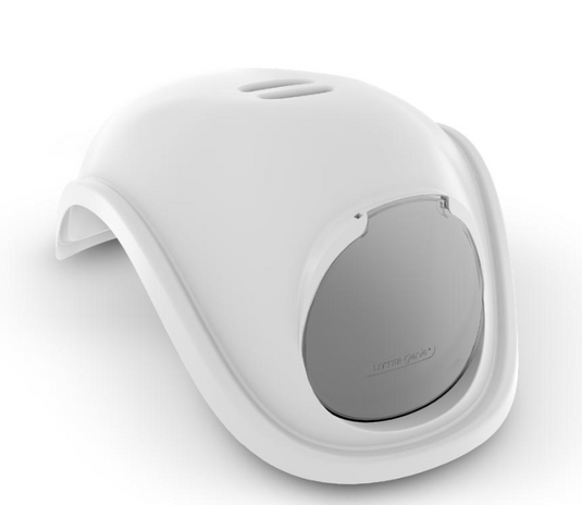 Litter Genie Cat Litter Box Hood White