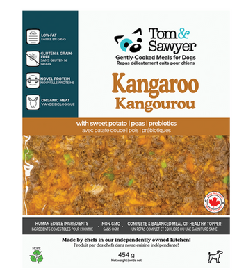 Tom & Sawyer Dog Gently Cooked Kangaroo 454g