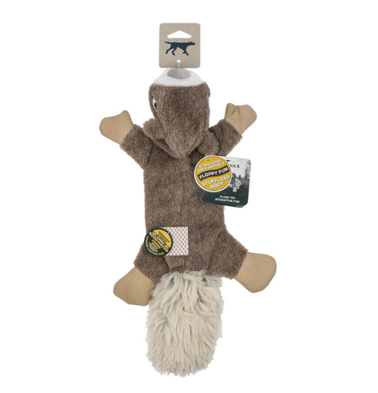 Tall Tails Plush Stuffless Squirrel Squeaker