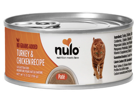 Nulo Cat Turkey & Chicken Pate Can