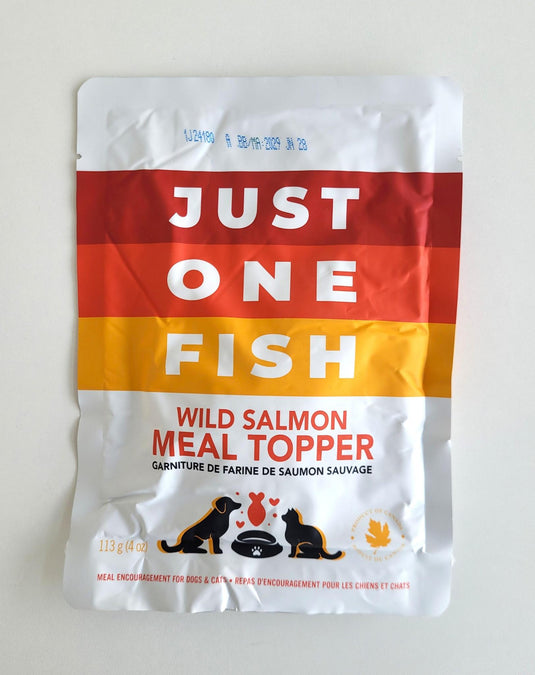 Just One Fish Wild Salmon Topper 113g