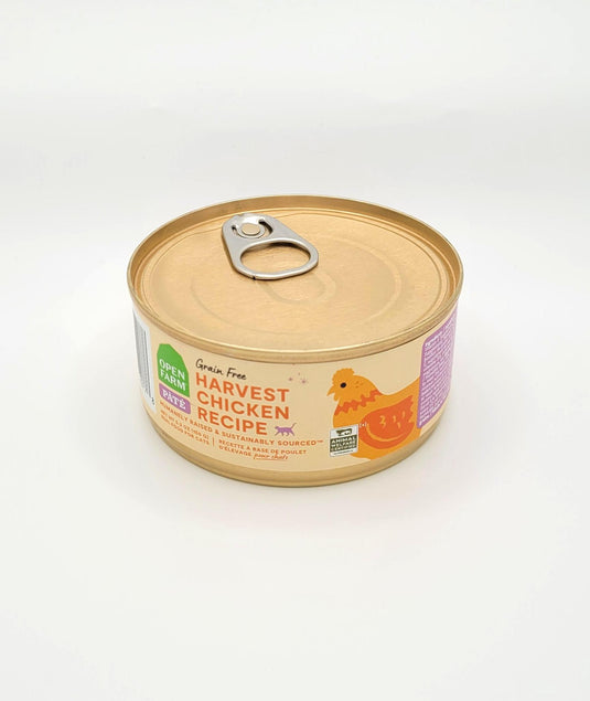 Open Farm Cat Harvest Chicken Pâté Can