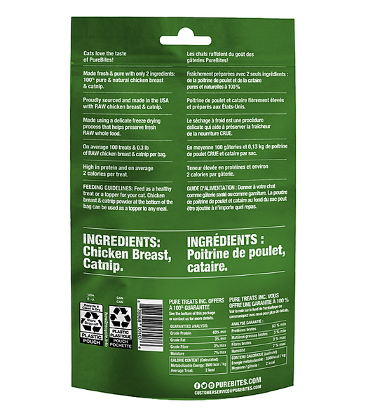 Pure Bites Freeze-Dried Chicken & Catnip 37g