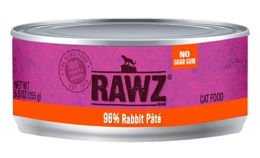 Rawz Cat Can Rabbit Pate - Discover Dogs