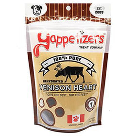 Yappetizers Venison Heart 85g - Discover Dogs