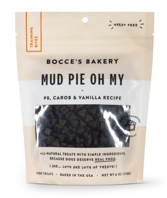 Bocce's Bakery Dog Training Bites Mud Pie Oh My 6 oz