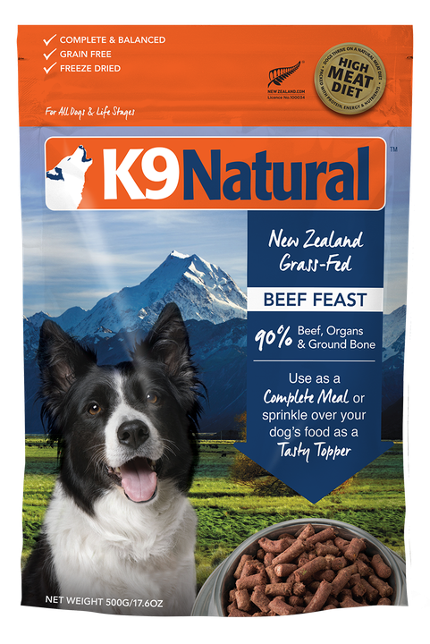 K9 Natural Beef Feast - Discover Dogs Online