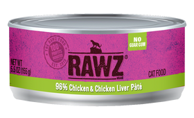 RAWZ Can Cat Chicken & Liver Pate - Discover Dogs