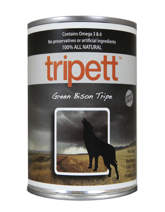 Tripett Can Bison Tripe 12.8oz - Discover Dogs