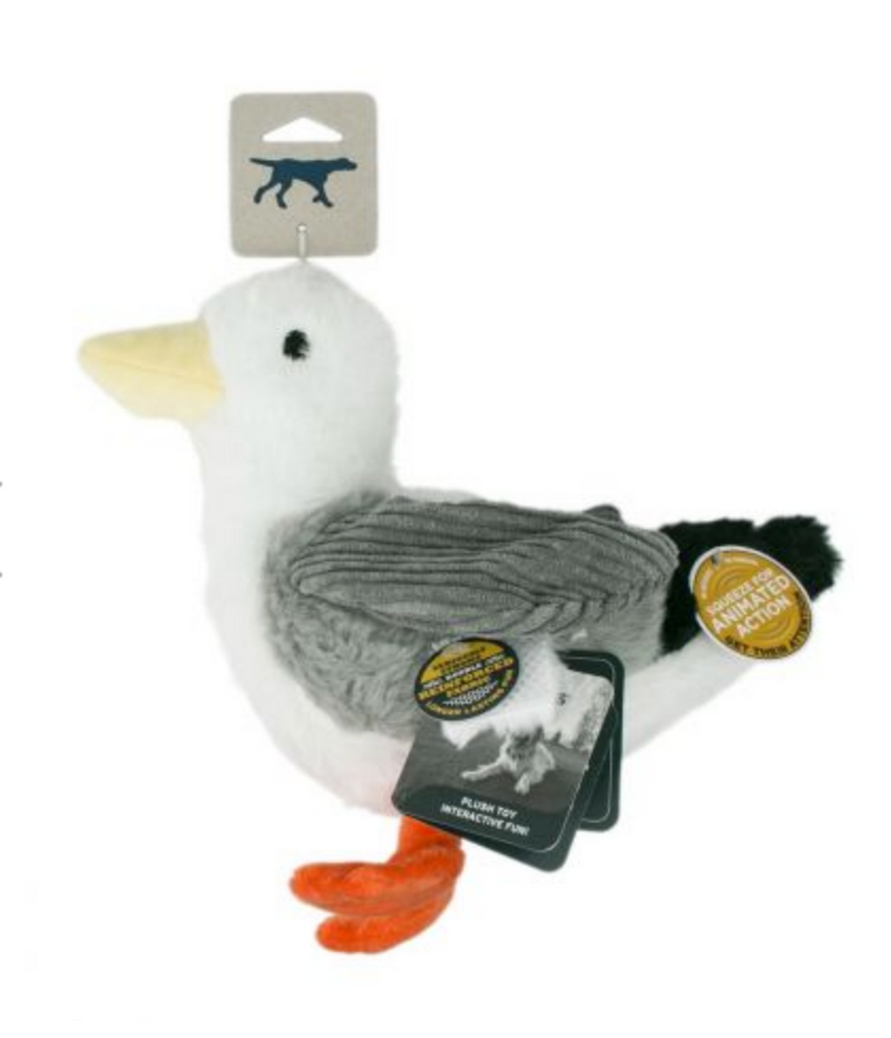 Load image into Gallery viewer, Tall Tails Plush Animated Seagull 9&#39;&#39;
