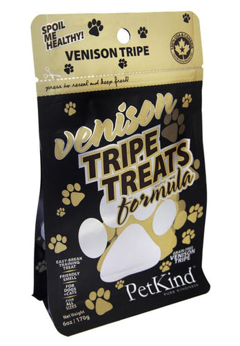 Petkind Venison Tripe Treat 170g - Discover Dogs Online