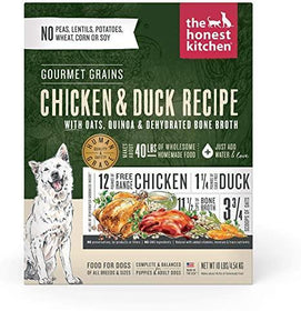 Honest Kitchen Gourmet Grains Dehydrated Chicken/Duck 10lb