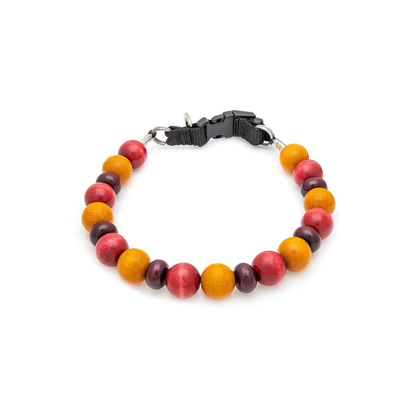 Load image into Gallery viewer, Furrybeads Collar 38 - Sunset
