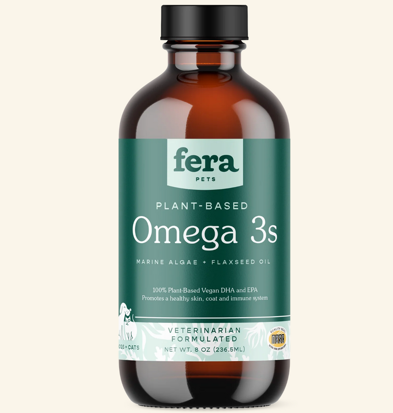Load image into Gallery viewer, Fera Pet Organics Vegan Omega 3s Algae Oil
