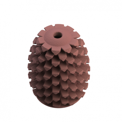 Load image into Gallery viewer, Tall Tails Natural Rubber Pinecone Interactive Toy 4&quot;
