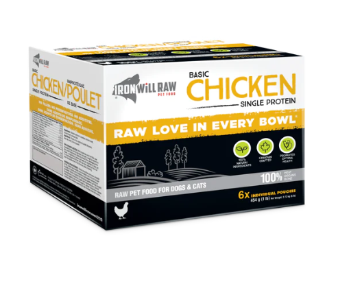 Iron Will Raw Basic Chicken 6lb
