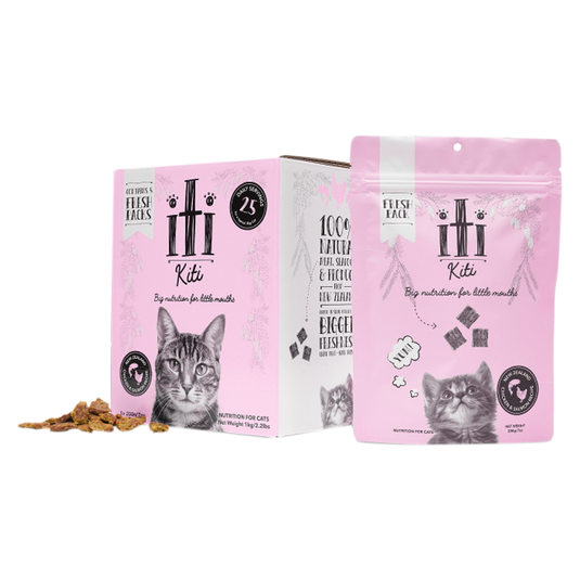 Iti Kiti Air Dried Chicken & Salmon for Cats