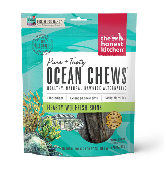 The Honest Kitchen Hearty Wolffish Ocean Chews