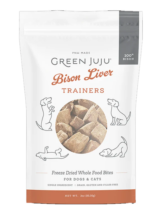 Green Juju Freeze-Dried Bison Liver Trainers