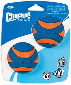 ChuckIt! Ultra Squeaker 2pk Med - Discover Dogs