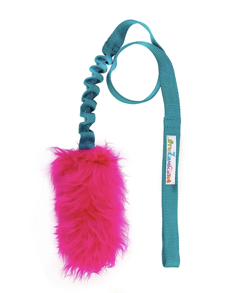 Load image into Gallery viewer, Flora Micato Fluffy Classic Lure Toy Assorted Colours
