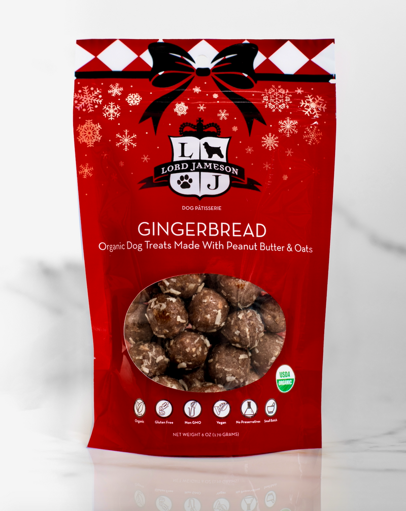 Load image into Gallery viewer, Lord Jameson Organic Holiday Dog Treats
