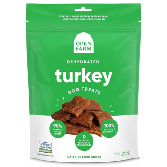Open Farm Dehydrated Turkey Treats 4.5oz