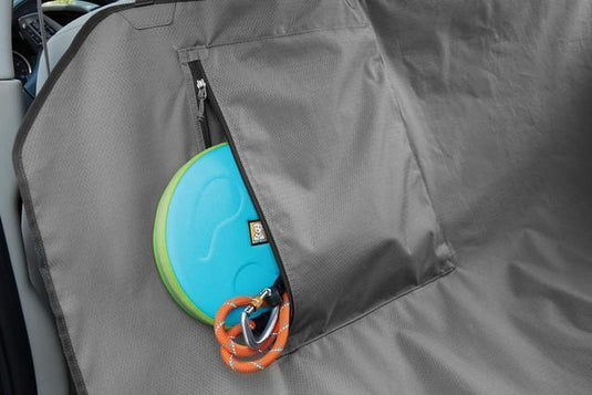 Ruffwear dirtbag seat cover pocket showing products