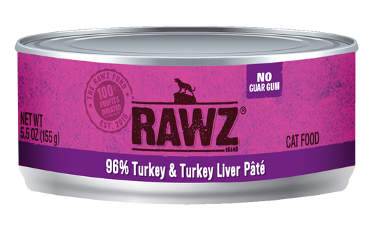 RAWZ Can Cat Turkey & Liver Pate - Discover Dogs