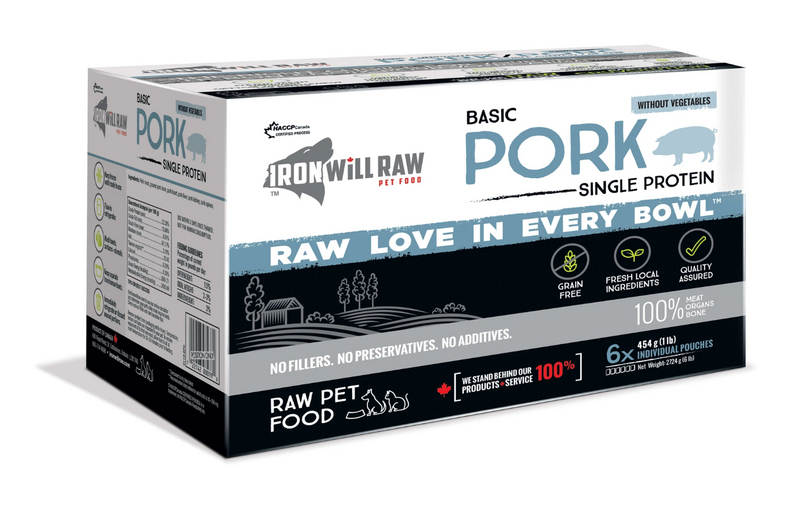 Load image into Gallery viewer, Iron Will Raw Basic Pork 6lb

