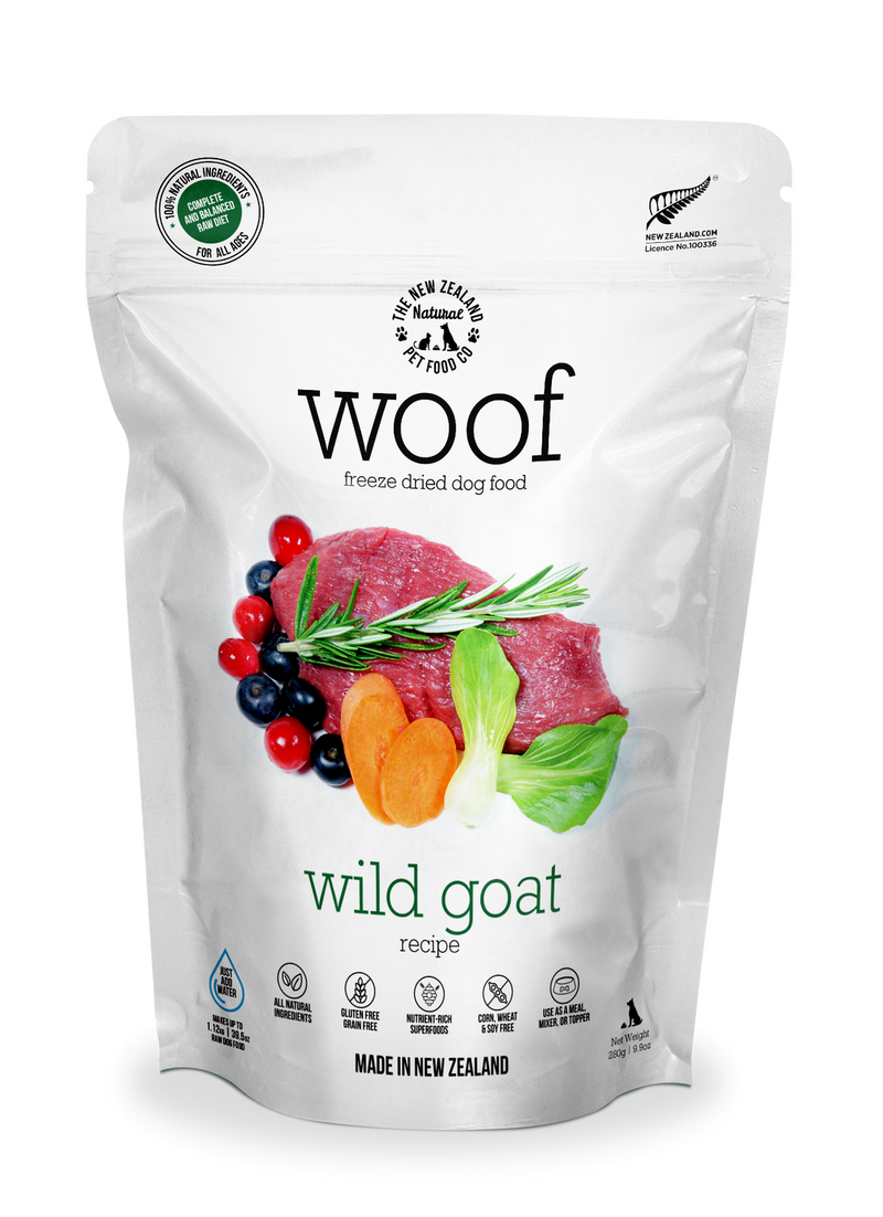 Load image into Gallery viewer, NZ Natural Woof Freeze-dried Wild Goat
