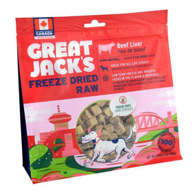 Great Jack's Beef Liver Freeze-Dried