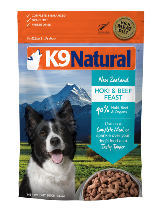 K9 Natural Beef & Hoki - Discover Dogs