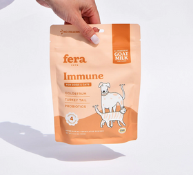 Fera Pet Organics Immune Goat Milk Topper for Dogs & Cats