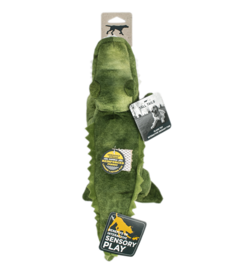 Load image into Gallery viewer, Tall Tails Plush Gator 15&quot;
