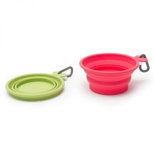 Messy Mutts Collapsible Bowl Medium - Discover Dogs Online