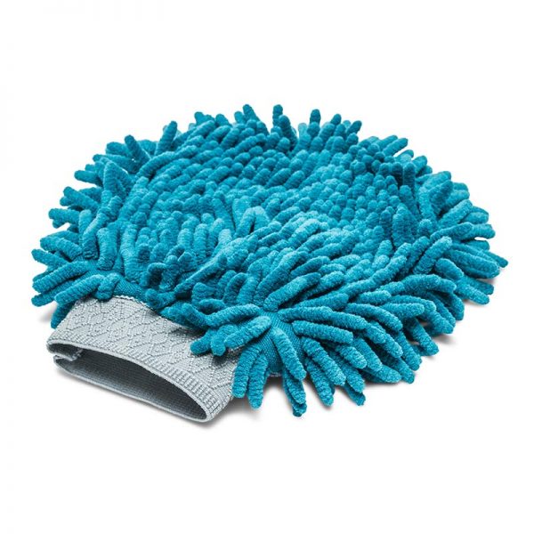 Load image into Gallery viewer, Messy Mutts Blue Grooming Mitt - Discover Dogs Online
