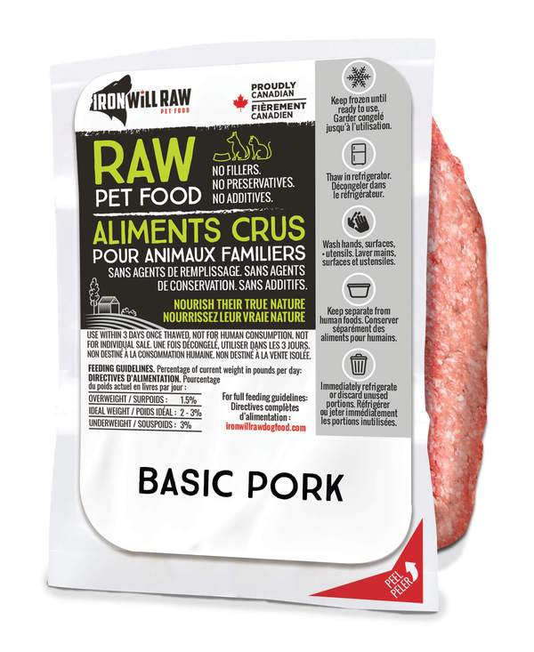 Load image into Gallery viewer, Iron Will Raw Basic Pork 6lb
