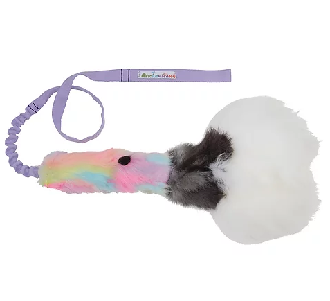 Load image into Gallery viewer, Flora Micato Fluffy Squid Lure Toy Assorted Colours
