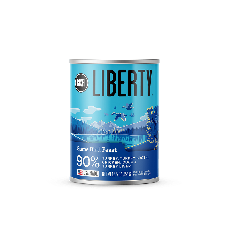 Load image into Gallery viewer, Bixbi Liberty Game Bird Feast Cans 12.5oz
