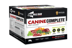 Iron Will Raw Canine Complete Beef Dinner