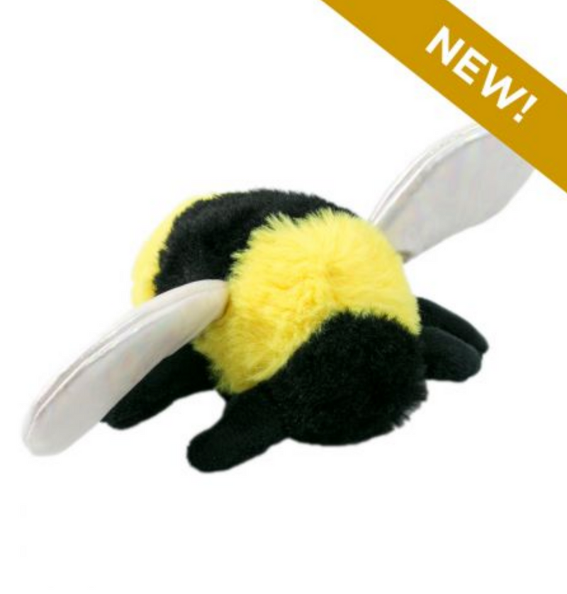 Load image into Gallery viewer, Tall Tails Plush Fuzzy Bumblebee 5&#39;&#39;
