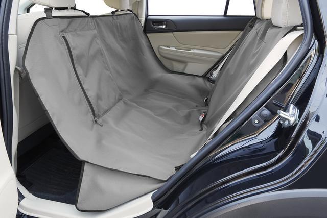Load image into Gallery viewer, Ruffwear dirtbag seat cover in the back of a car
