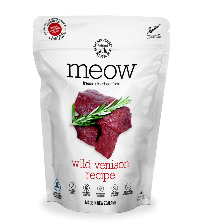 Load image into Gallery viewer, NZ Natural Meow Freeze-Dried Venison
