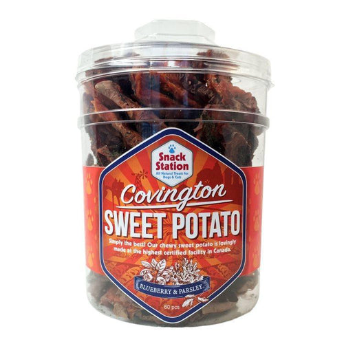Snack Station Sweet Potato w/ Blueberry & Parsley