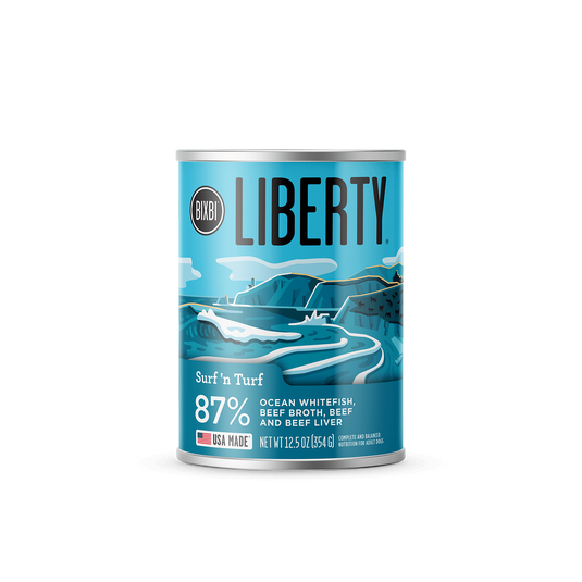 Bixbi Liberty Surf n' Turf Cans 12.5oz