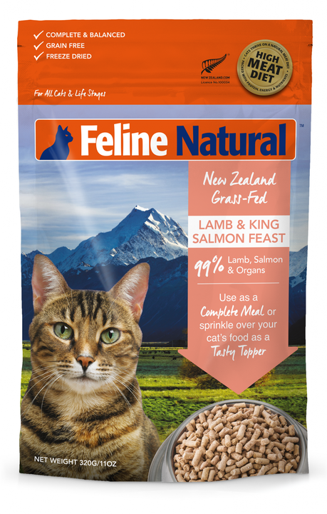 Load image into Gallery viewer, Feline Natural Lamb &amp; Salmon - Discover Dogs Online

