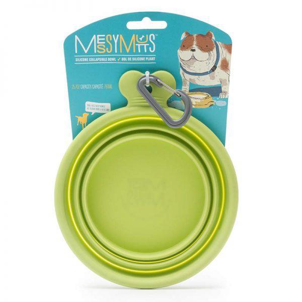 Load image into Gallery viewer, Messy Mutts Collapsible Bowl Medium - Discover Dogs Online

