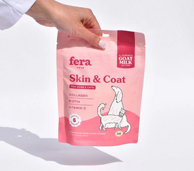 Fera Pet Organics Skin + Coat Goat Milk Topper for Dogs & Cats